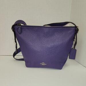Coach Purple Crossbody Bag